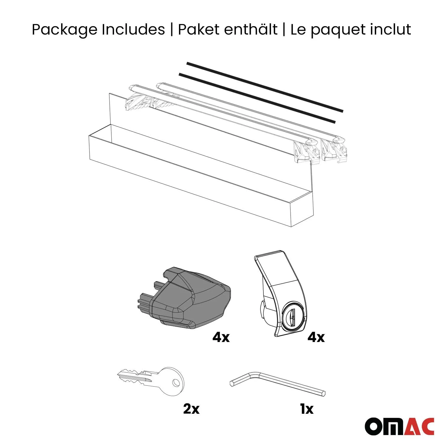 1992-2011 Subaru Impreza Wagon Roof Rack Cross Bars Black