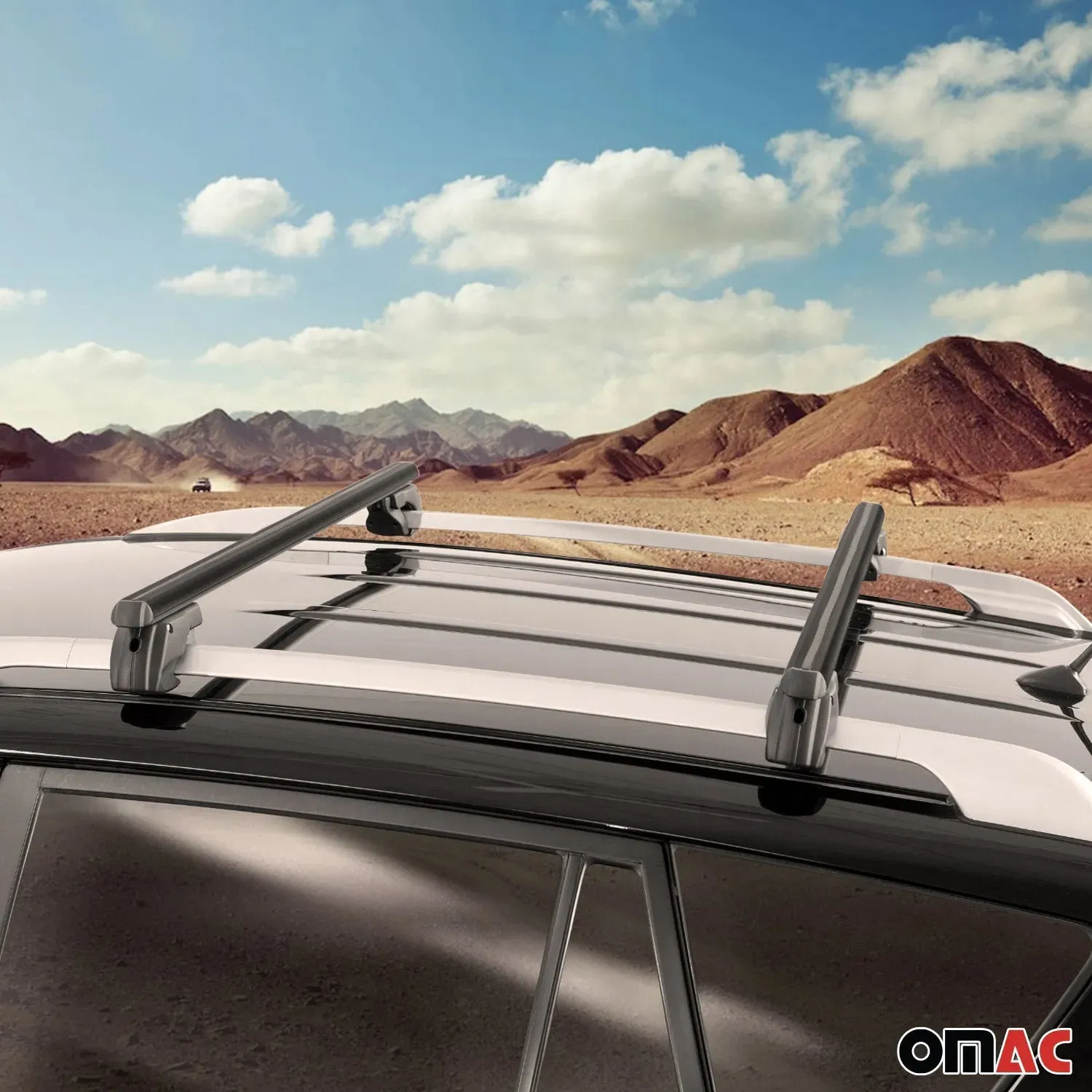 1997-2001 Honda CR-V Roof Rack Cross Bars Black