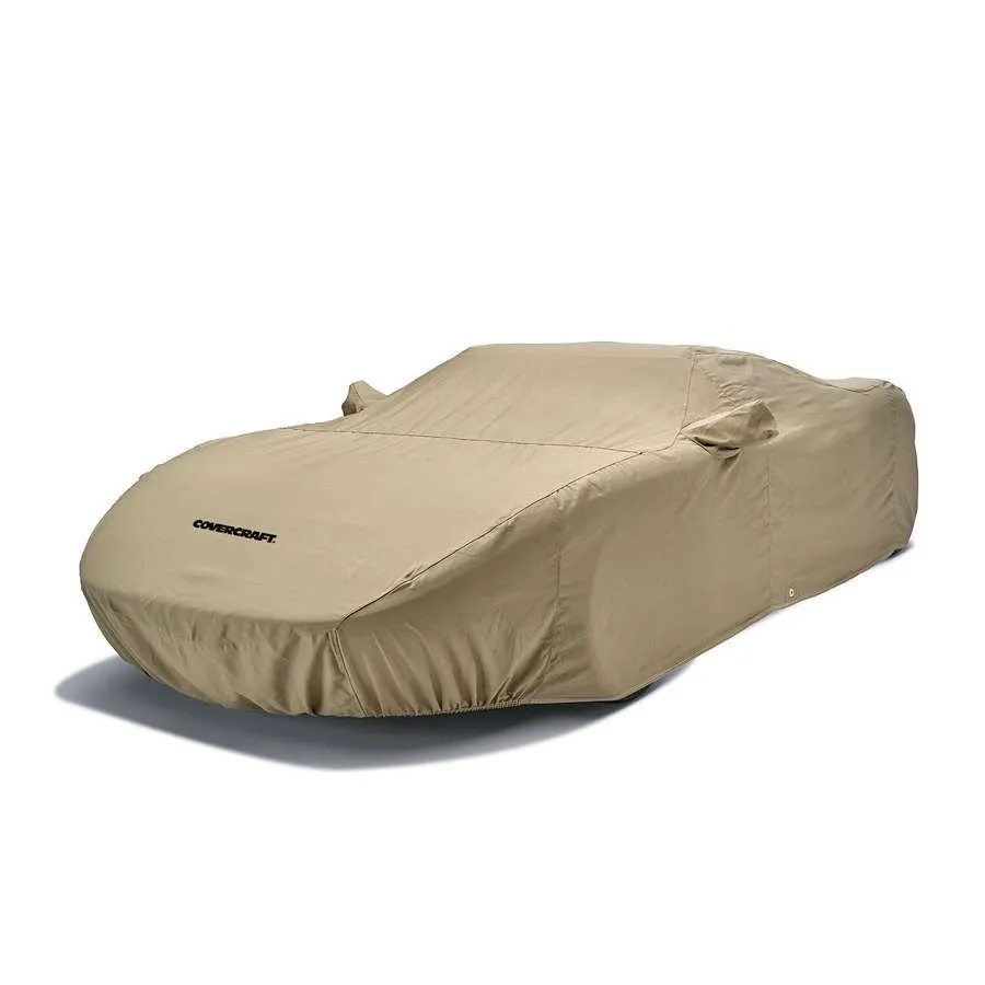 1st Generation Camaro Tan Flannel Indoor Car Cover