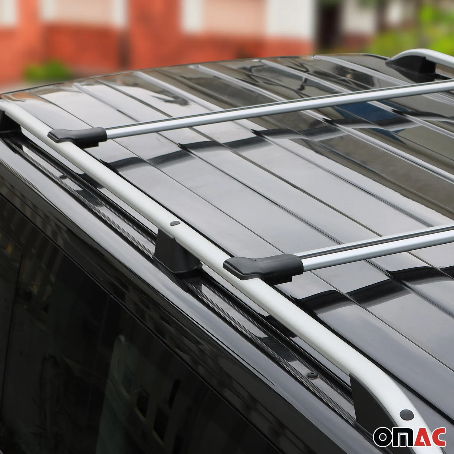 2001-2009 Mercedes C Class S203 Wagon Roof Rack Cross Bars Silver