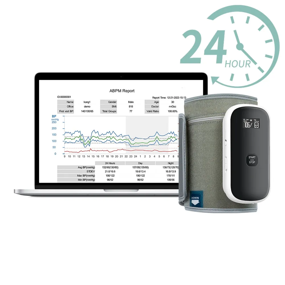 24-Hour Ambulatory Blood Pressure Monitor