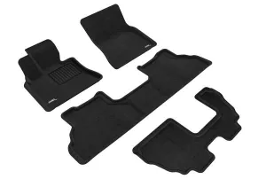 3D MAXpider Floor Mats BMW X5 (2007-2013) Double Cab All-Weather Elegant Series - Complete Set