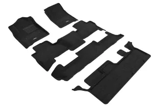 3D MAXpider Floor Mats Chevy Tahoe (2015-2020) All-Weather Elegant Series - Complete Set