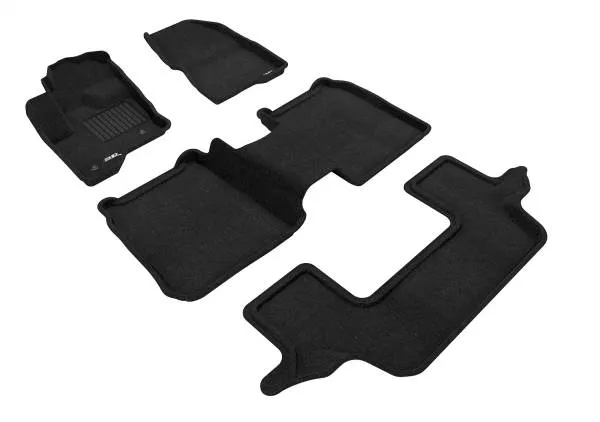 3D MAXpider Floor Mats Ford Flex (2009-2019) All-Weather Elegant Series - Complete Set