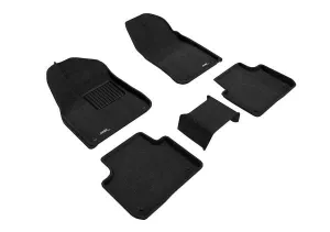 3D MAXpider Floor Mats Porsche Cayenne SUV (19-24) Coupe (21-24) All-Weather Elegant Series - Complete Set