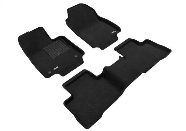 3D MAXpider Floor Mats Toyota Venza (2021-2024) All-Weather Elegant Series - Complete Set