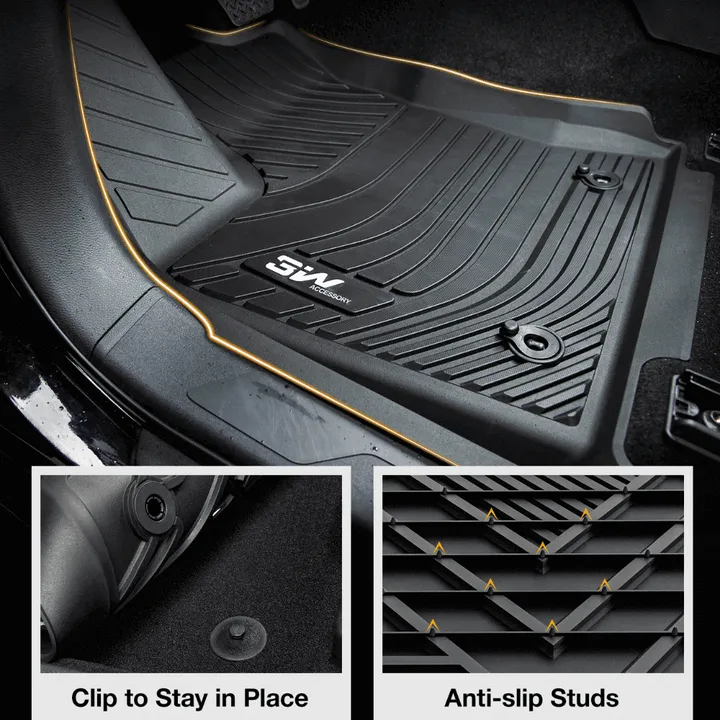 3W Floor Mats for Tacoma (2016-2023)