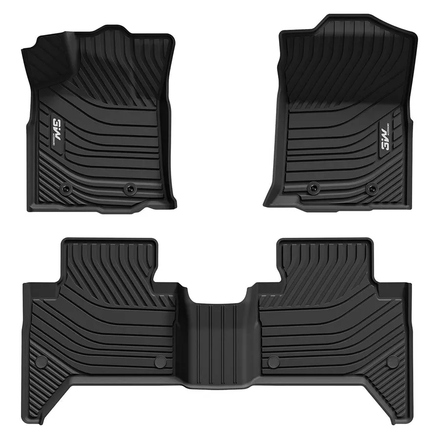 3W Floor Mats for Tacoma (2016-2023)