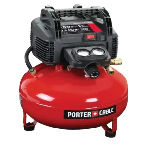 6-Gallon Oil-Free Pancake Compressor 0.8HP