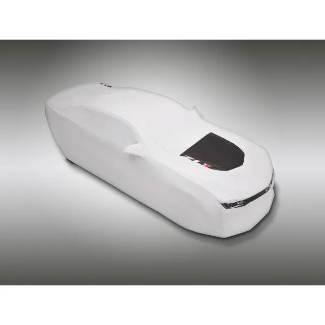 6th Gen Camaro GM Premium All-Weather Car Cover - ZL1 White