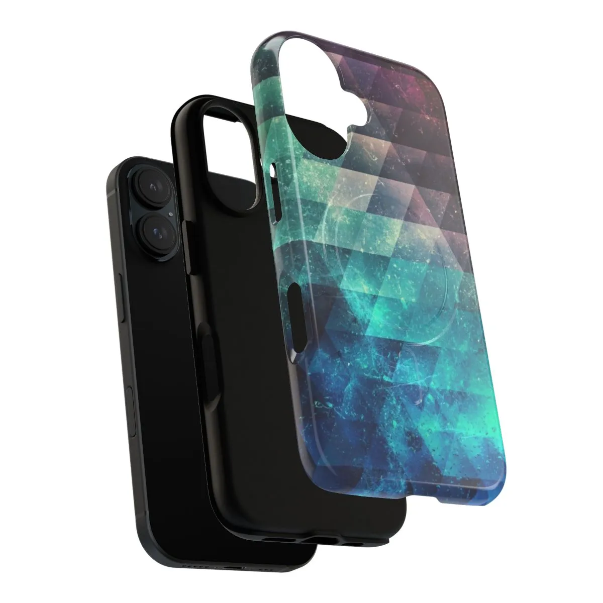 Abstract Geometric 'Brynk Drynk' Magnetic Tough Phone Case