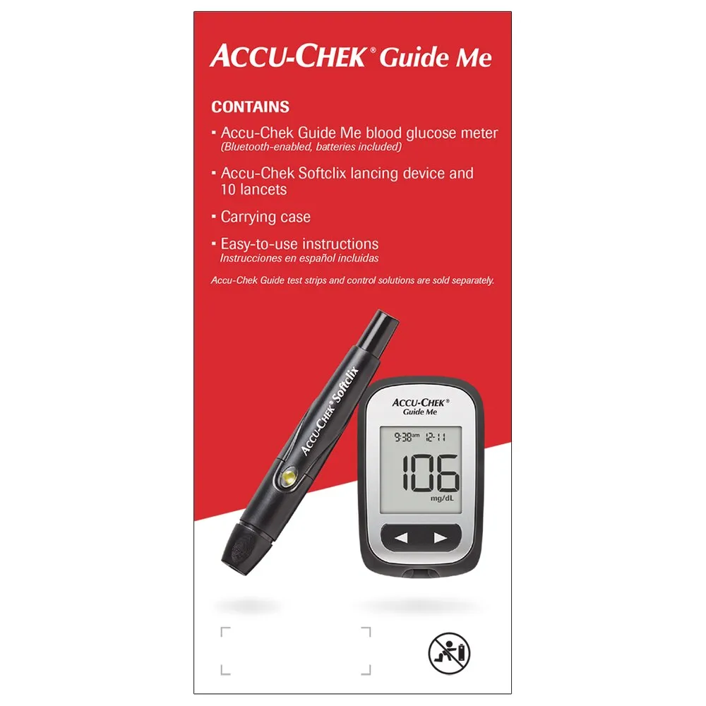 Accu Chek Guide Me Simple Use Glucose Monitor