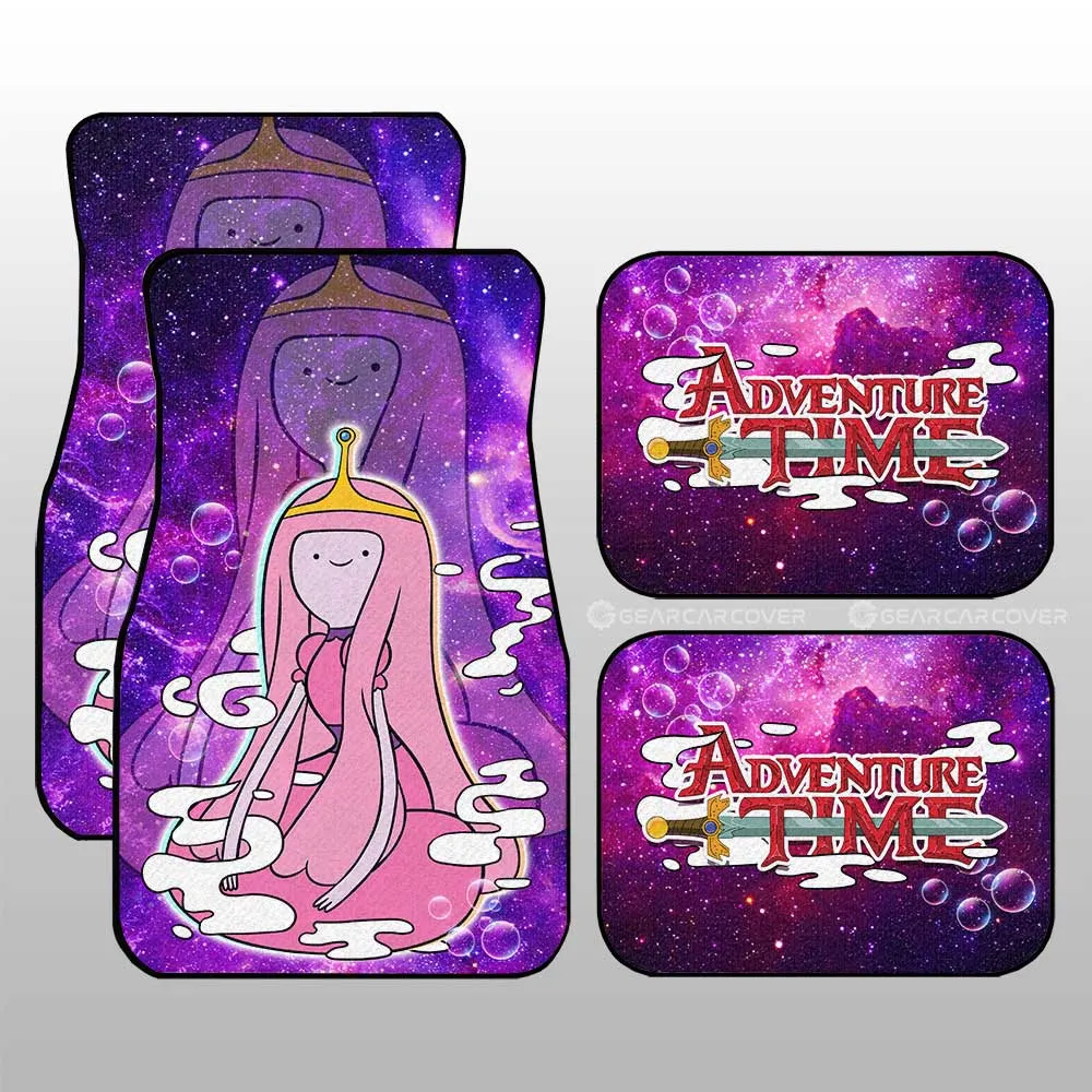 Adventure Time Princess Bubblegum Galaxy Car Floor Mats Custom