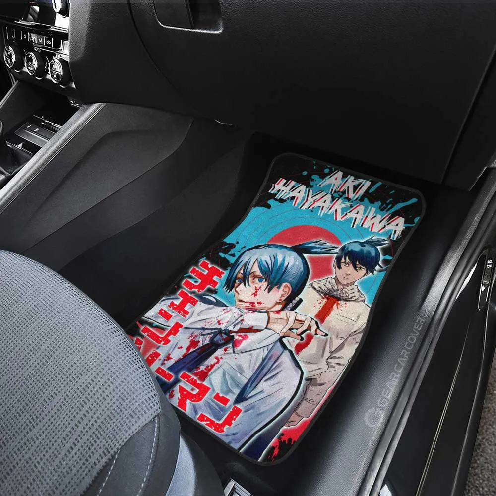 Aki Hayakawa Car Floor Mats Custom Car Accessories