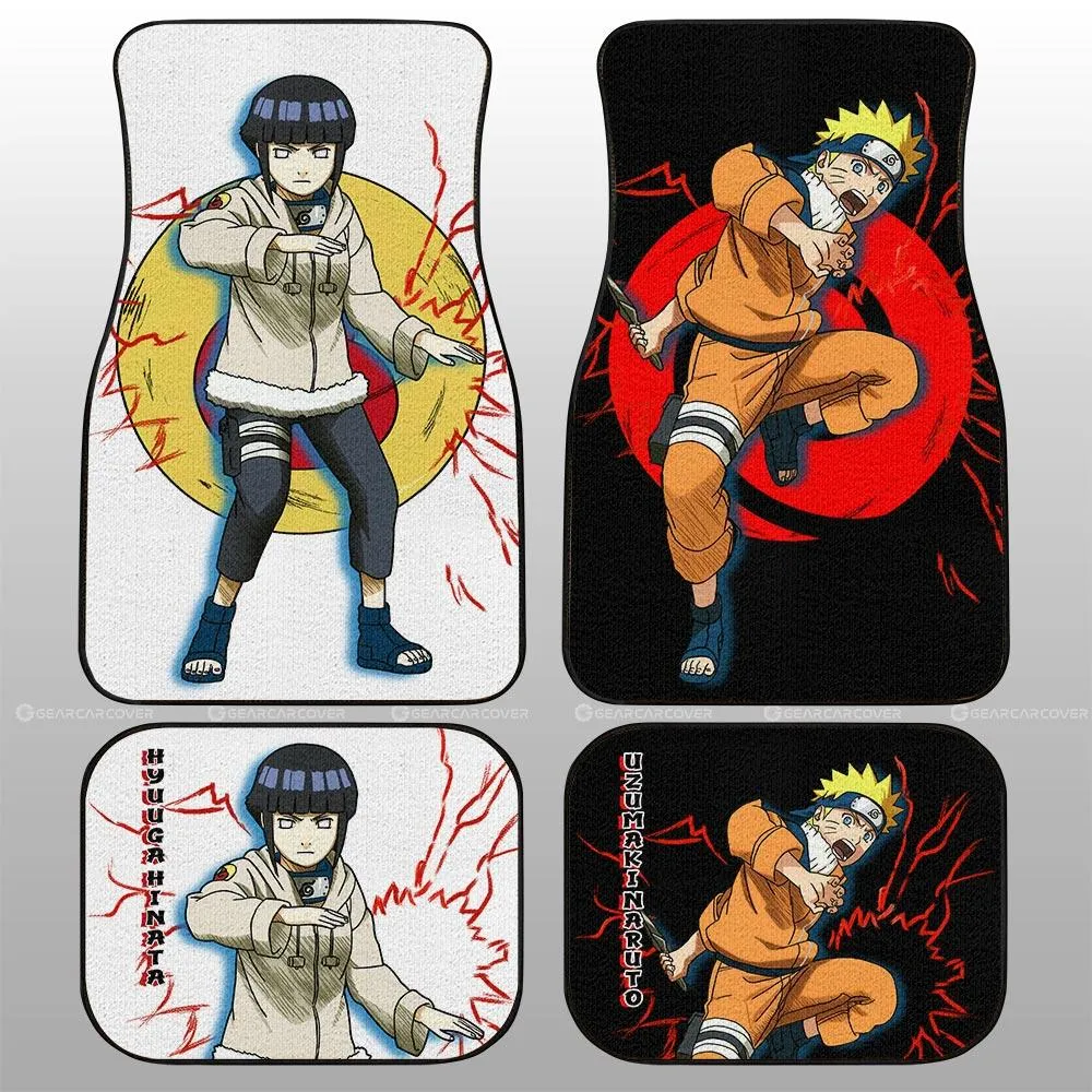 And Hinata Car Floor Mats Custom For Fans