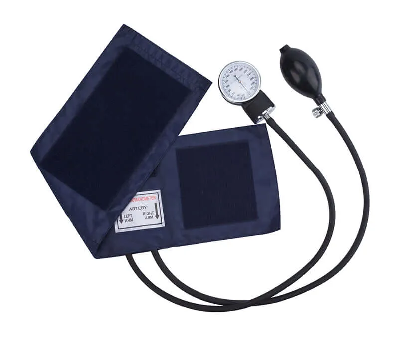 Blood Pressure Monitor Arm Blood Pressure Monitor Meter Aneroid Sphygmomanometer Cuff Stethoscope