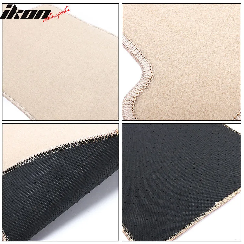 Car Floor Mat for 2001-2006 Acura MDX Beige Carpet 3PC Nylon