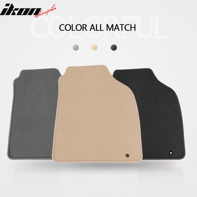 Car Floor Mat for 2001-2006 Acura MDX Beige Carpet 3PC Nylon