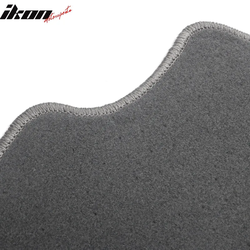 Car Floor Mat for 2015-2023 Volkswagen GTI Gray Nylon Front Rear  4PC