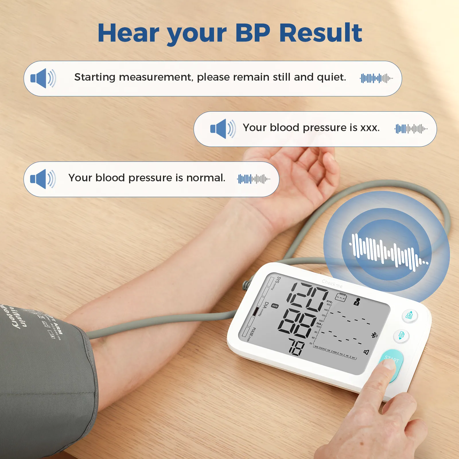 Checkme BP3-C1 Blood Pressure Monitor