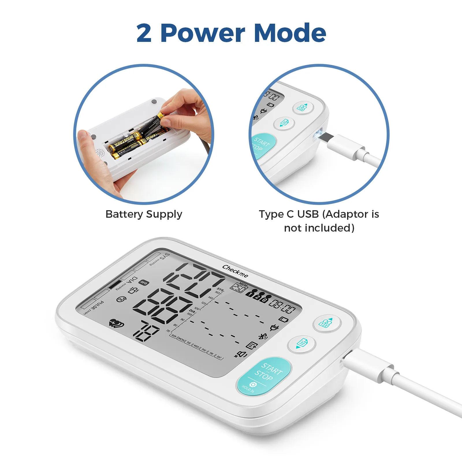 Checkme BP3-C1 Blood Pressure Monitor