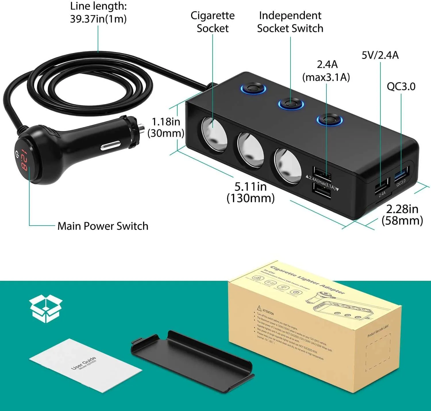 Cigarette Lighter Socket