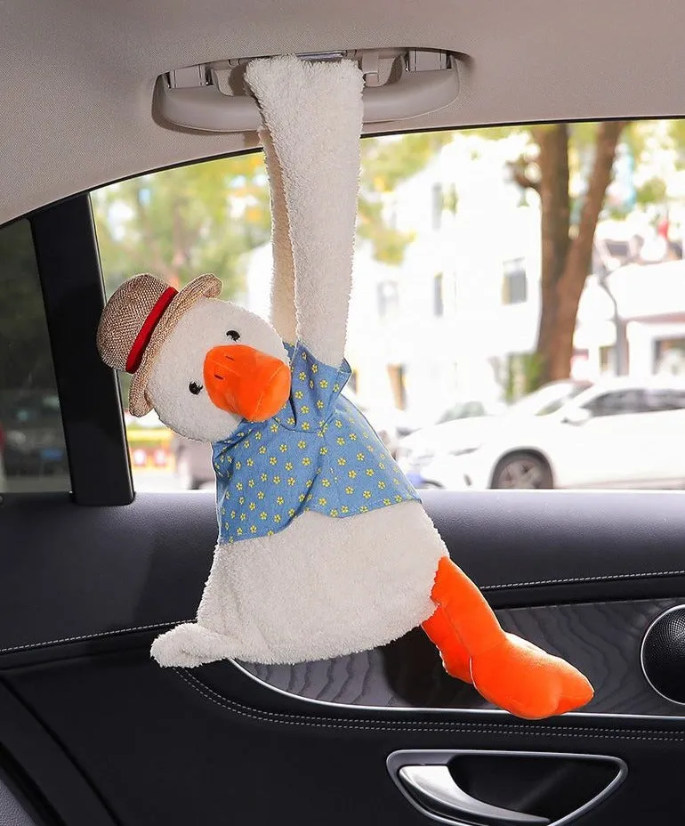 Creative Hanging Duck Tissue Box