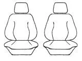 Custom Made Esteem Velour Seat Covers Suits Holden Apollo SLX Sedan 4/1993-12/1996 2 Rows