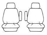 Custom Made Esteem Velour Seat Covers Suits Honda Odyssey Wagon 1998 3 Rows