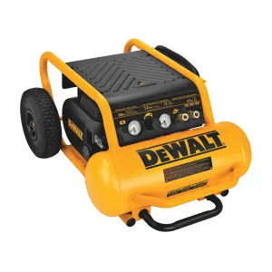 DeWALT D55146 Corded 1.6HP Continuous, 225 PSI, 4.5 Gallon Compressor