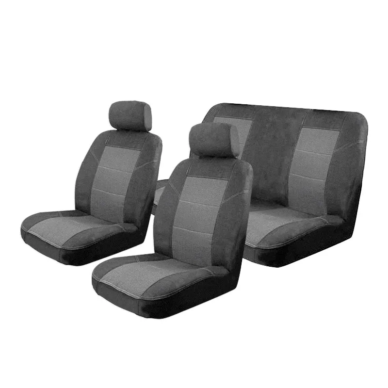 Esteem Velour Seat Covers Set Suits Mitsubishi Pajero SWB Wagon 1983-1988 2 Rows