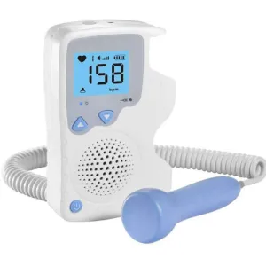 Fetal Doppler Baby Heart Rate Monitor Home Sonar Doppler Stethoscop