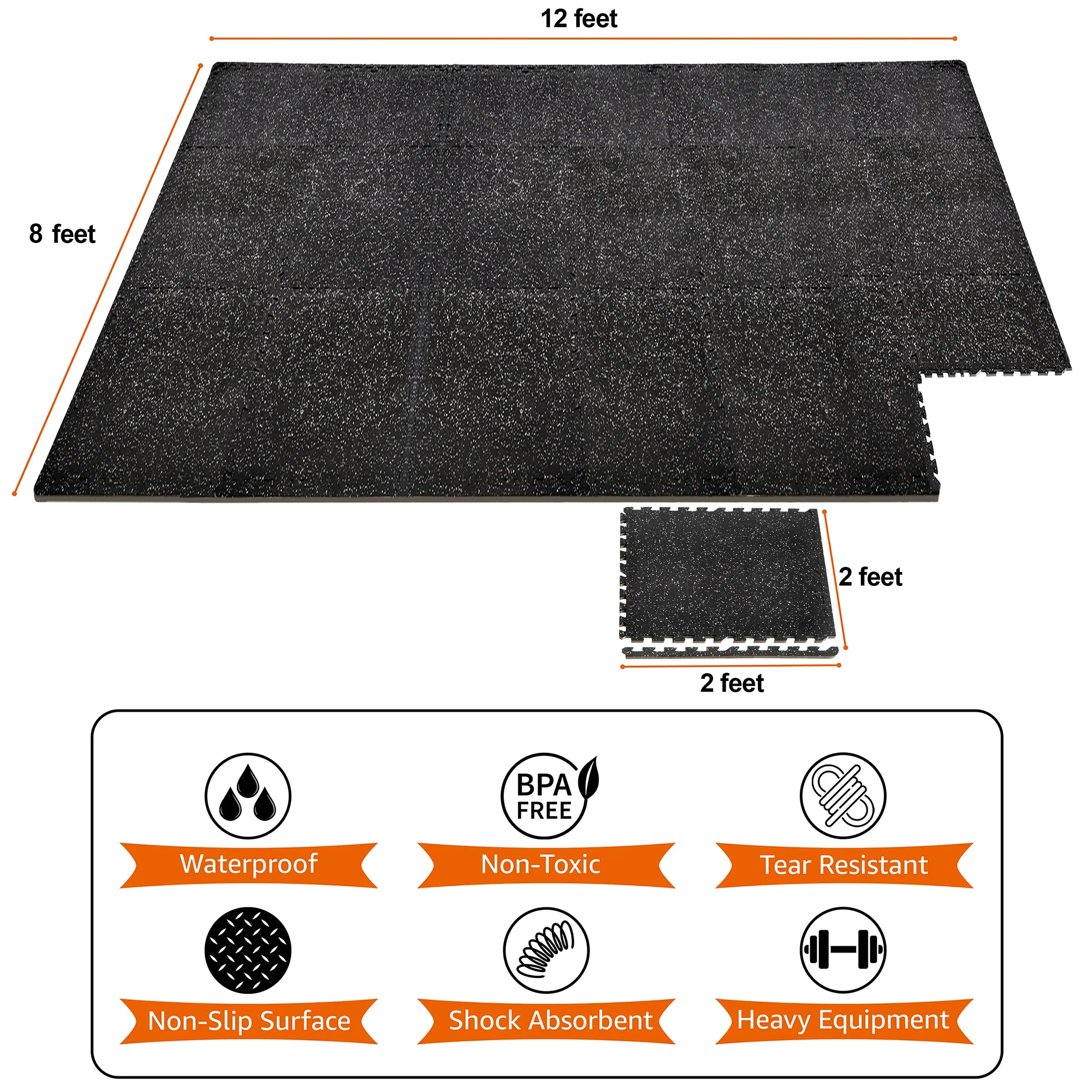 Floor Mat Interlocking Set