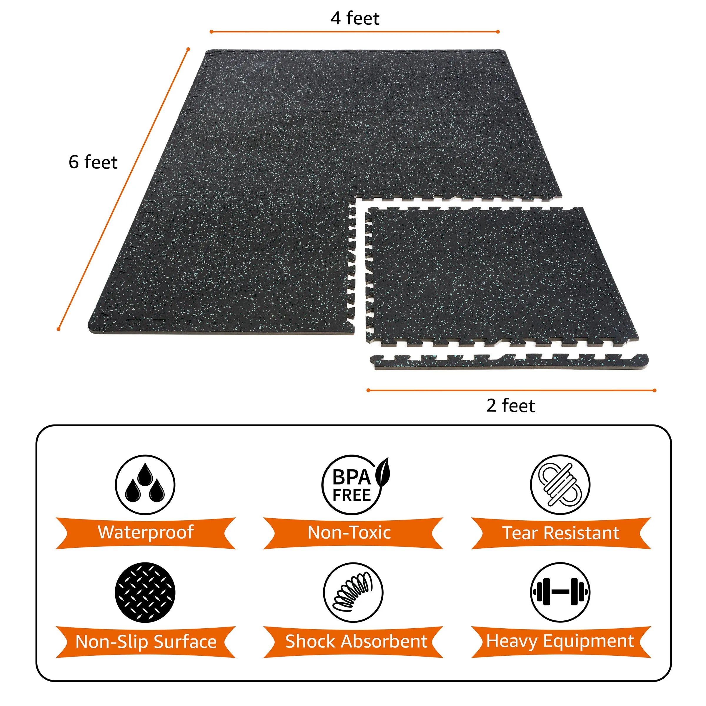 Floor Mat Interlocking Set