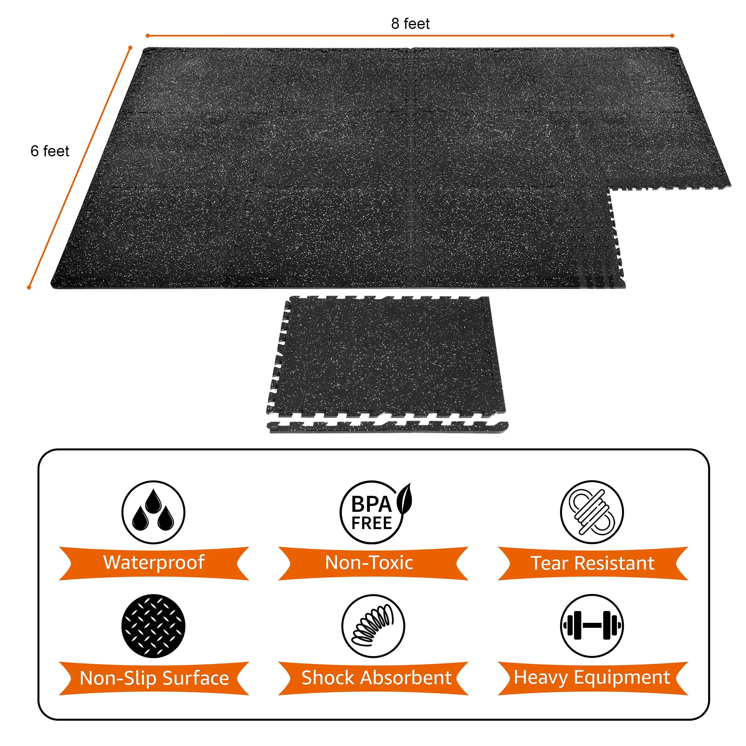 Floor Mat Interlocking Set