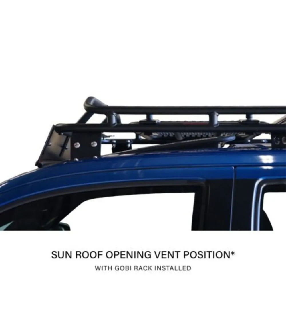 GOBI 5th Gen Toyota 4Runner Ranger Rack - Multi-Light Setup w/ Sunroof