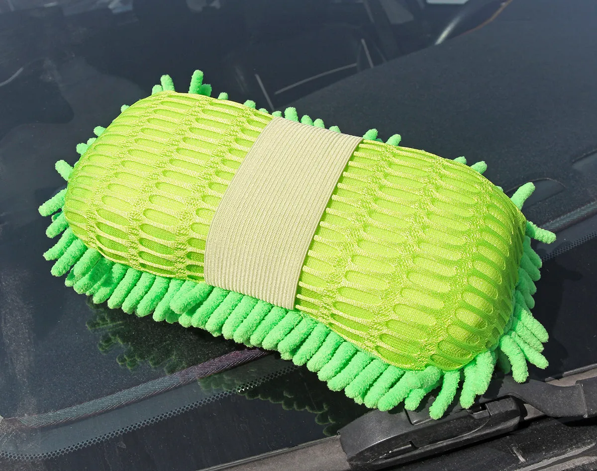 Heavy Duty Microfiber Car Wash Sponge