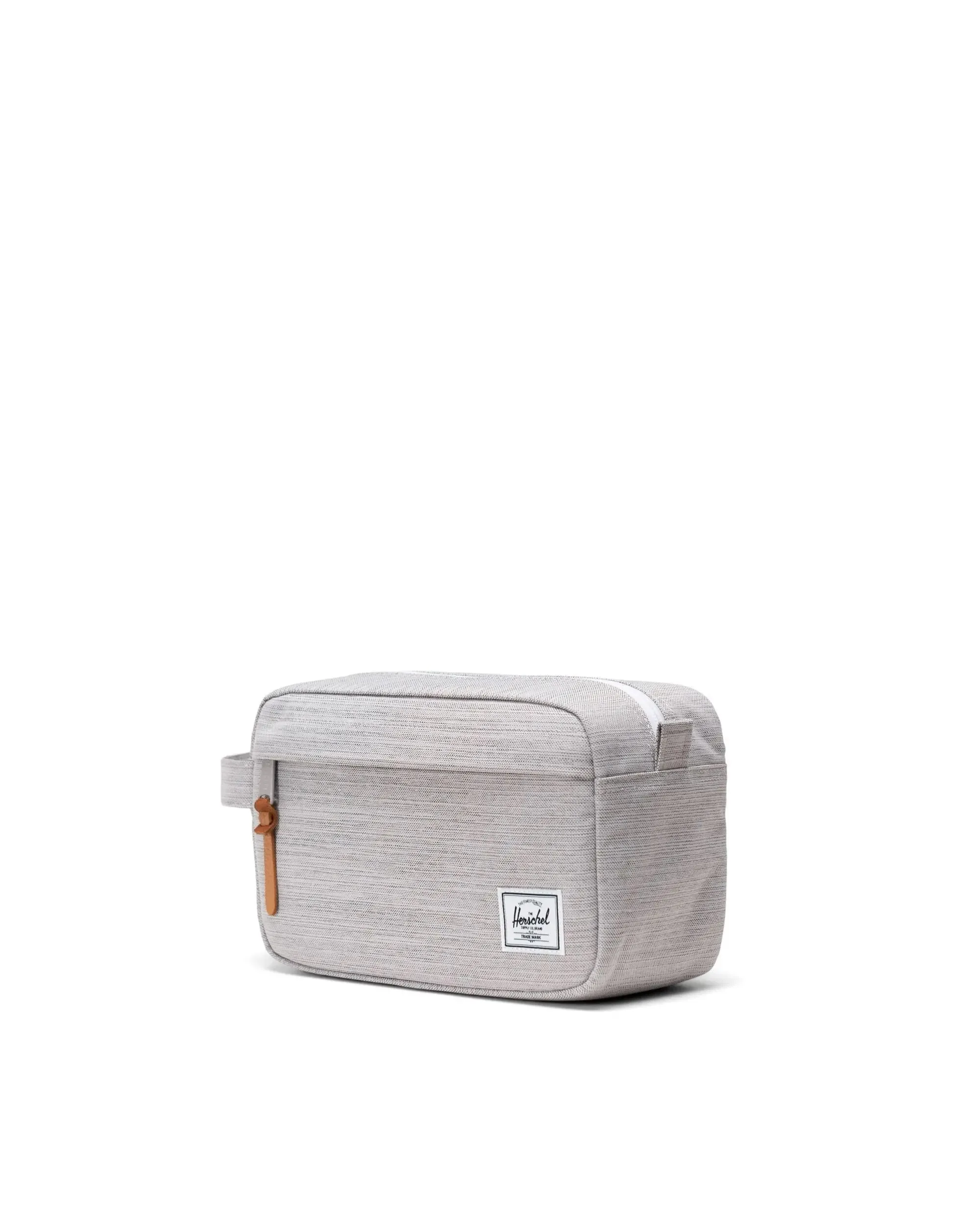 Herschel Chapter Travel Bag-Light Grey Crosshatch