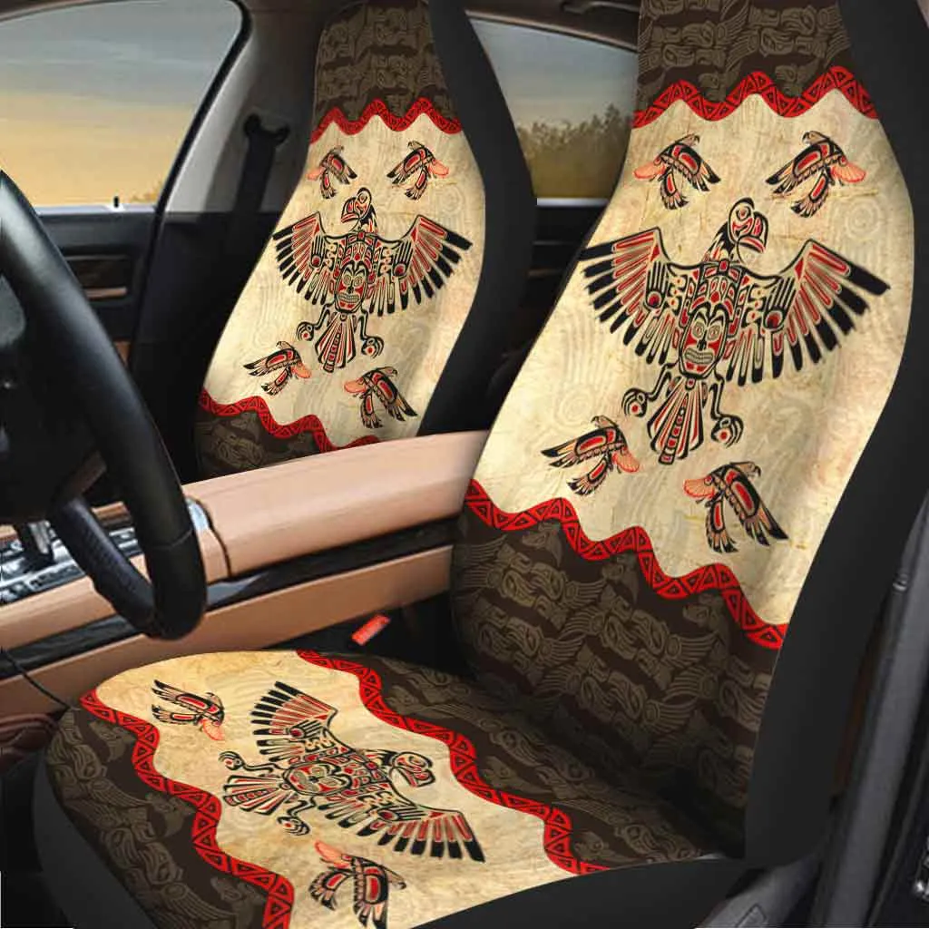 Indigenous American Carseat Covers, Indian Seat Covers For Auto Car, Universal Fit Car Seat Protector