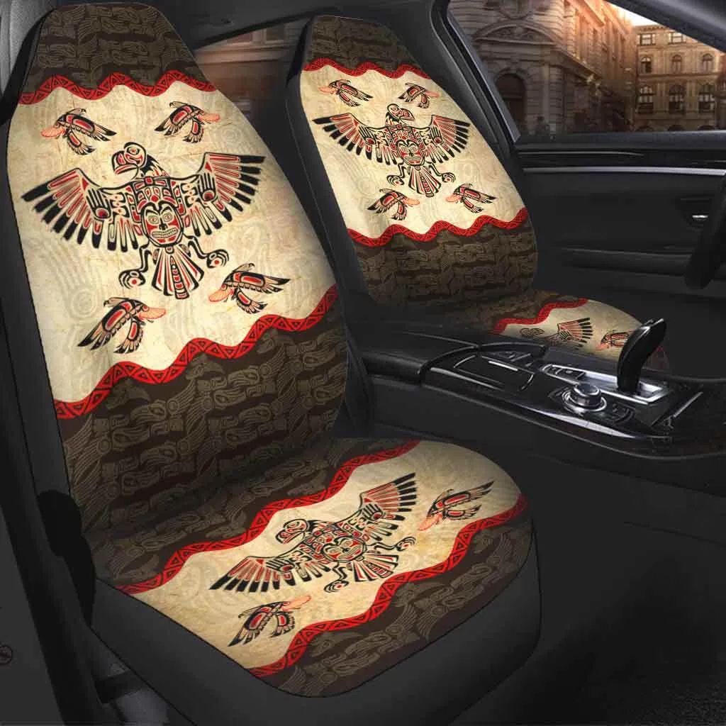 Indigenous American Carseat Covers, Indian Seat Covers For Auto Car, Universal Fit Car Seat Protector