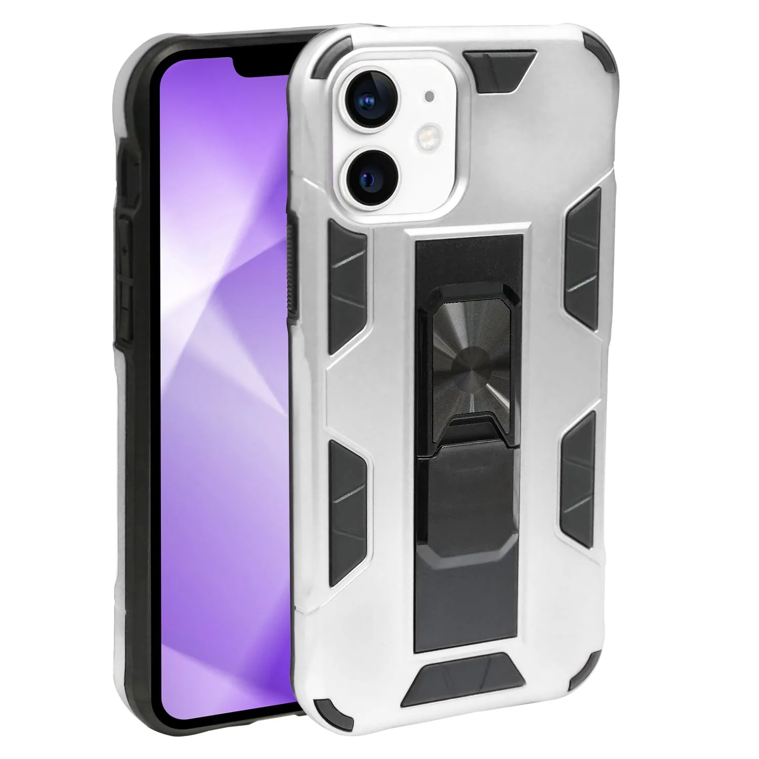 iPhone 12 Case - Heavy-Duty, Kickstand