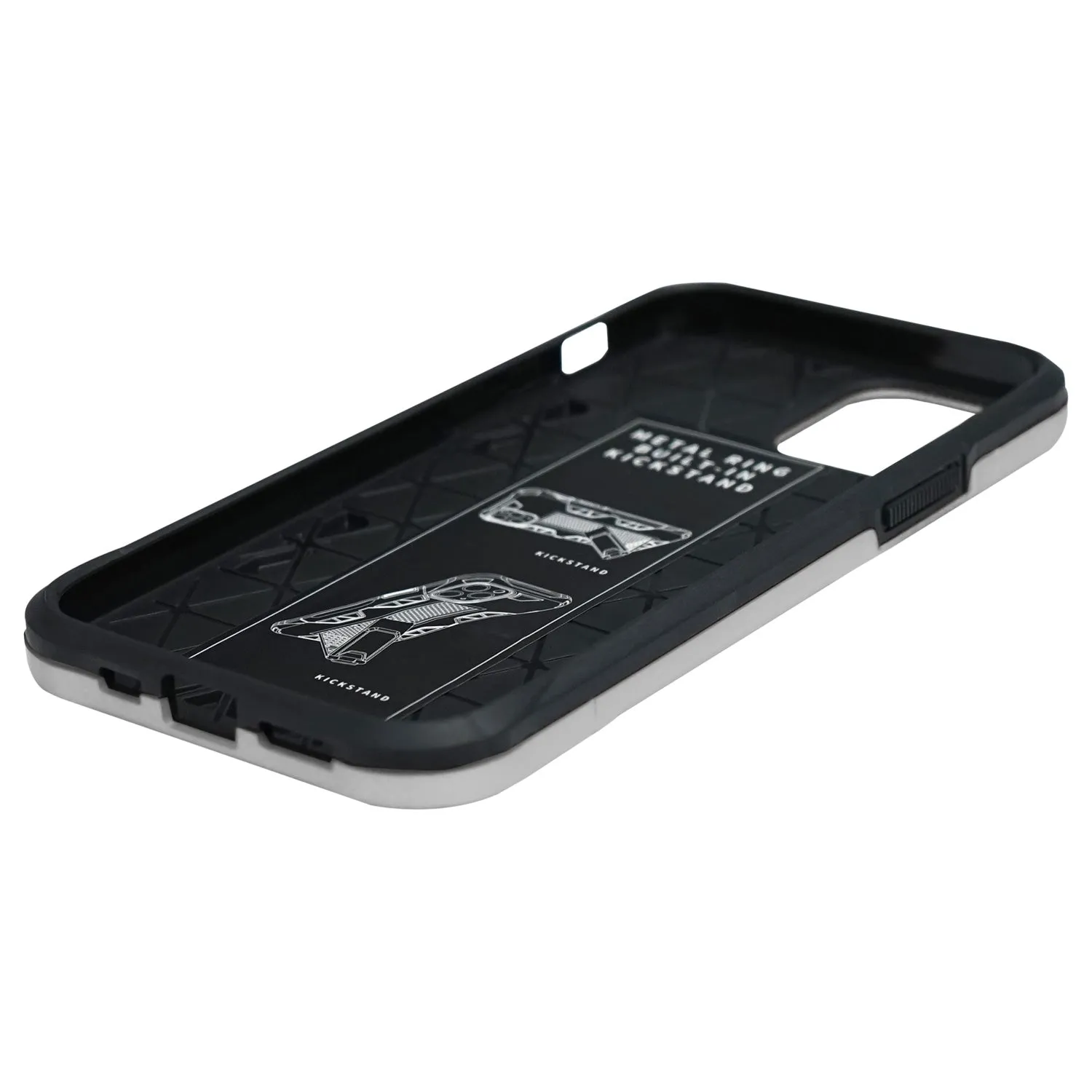 iPhone 12 Case - Heavy-Duty, Kickstand