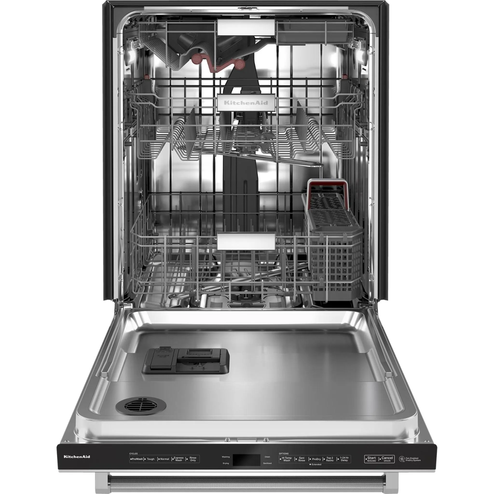 KitchenAid Dishwasher Stainless Steel Tub (KDTM704KPS) - Stainless Steel