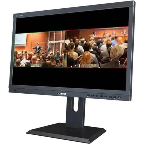 Lilliput PVM220S 21.5" 3G-SDI/HDMI Quad-Split Broadcast Monitor