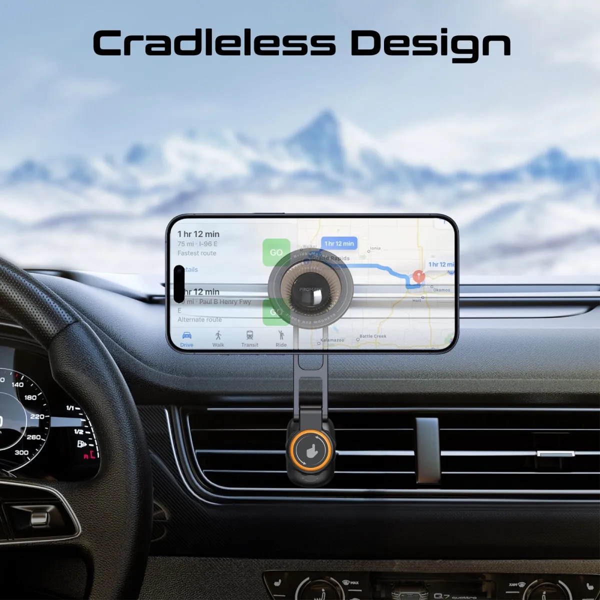 MagGrip™ 360° Rotatable Smartphone Holder AC Vent Mount