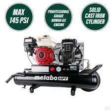 Metabo - 5.5 HP Gas Engine Powered Air Compressor [EC2510E]