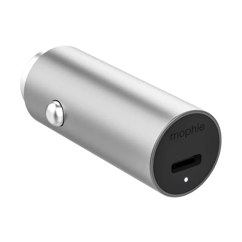 MOPHIE USB-C Car Charger 18W Silver