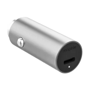 MOPHIE USB-C Car Charger 18W Silver