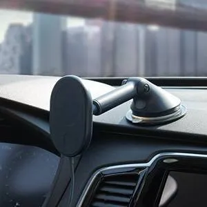 Open Box - MagSafe Magnetic Wireless Dashboard & Windshield Mount Charging