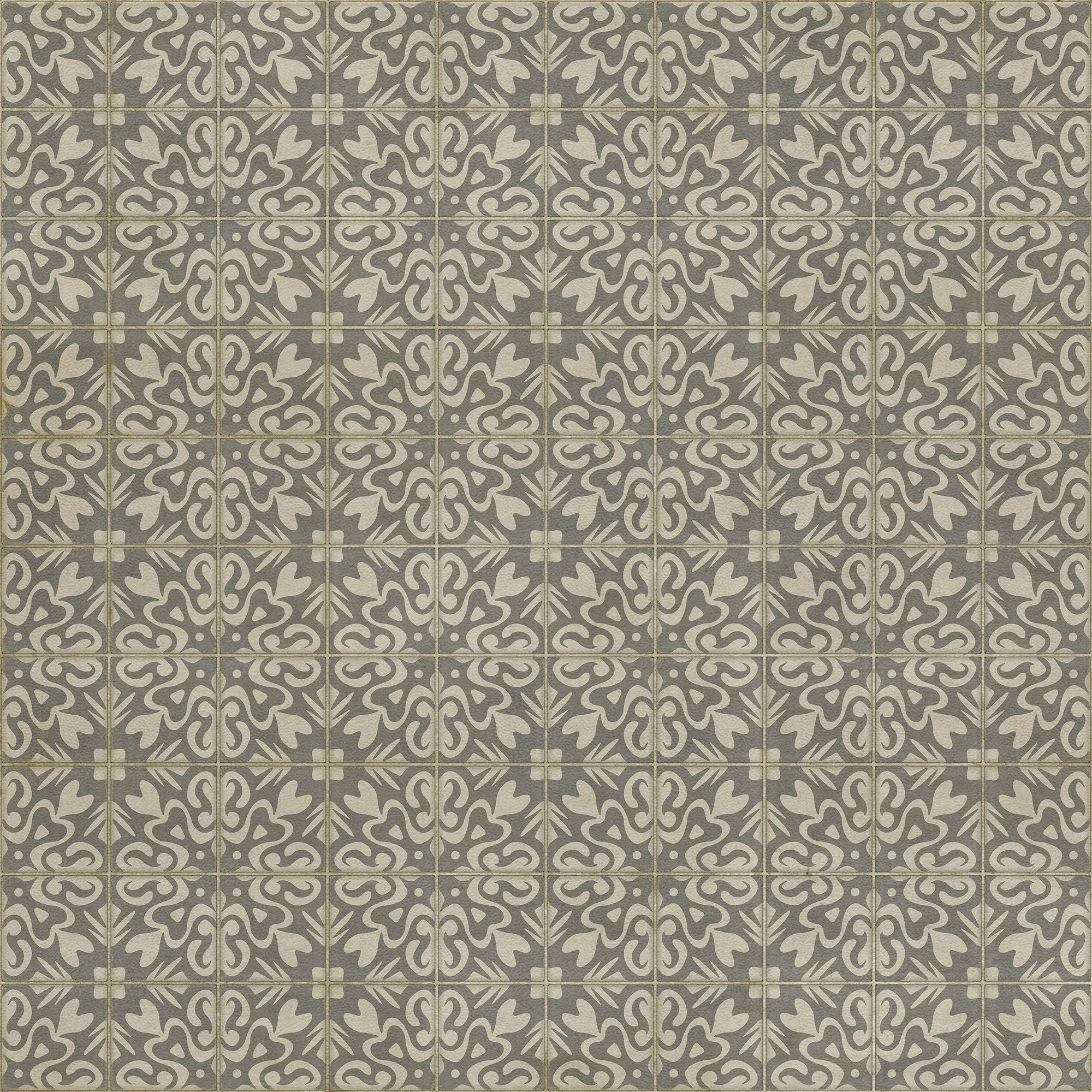 Pattern 56 Mr Wickham Vinyl Floor Cloth